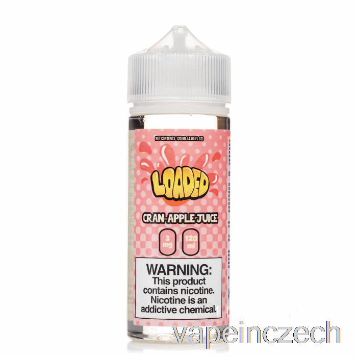 Cran Apple - Plněný E-liquid - Nemilosrdný - 120 Ml 6mg Vape Bez Nikotinu